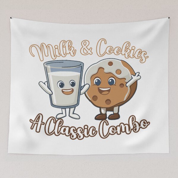 Item preview, Classic Comfort: Milk & Cookies Duo designed and sold by BNCH44.