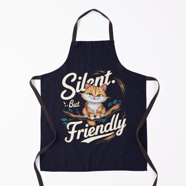 Item preview, Silent but friendly designed and sold by nimmitrends.