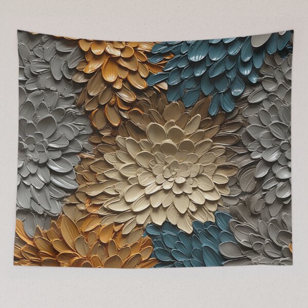 Item preview, Elegant Modern Layered Floral Pattern designed and sold by bubblegoth.