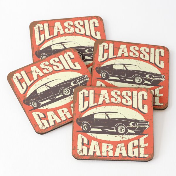 Item preview, Classic Garage Retro Vintage Car Tin Signs - Design 1 designed and sold by Mterry1202.