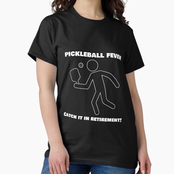 Item preview, Pickleball Fever Retirement Shirt designed and sold by BCTees3.