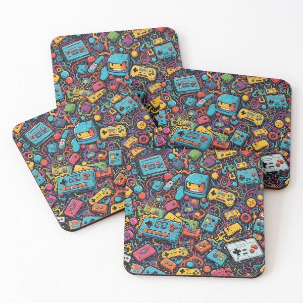 Item preview, "Retro Gamer Revival" Pattern designed and sold by Generic RedHead Designs.
