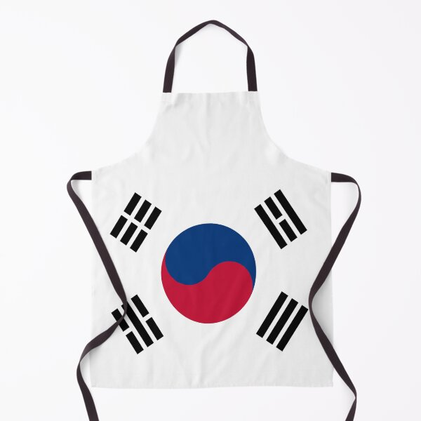 Item preview, Flag of South Korea on the Korean Peninsula designed and sold by Peter Etchells.