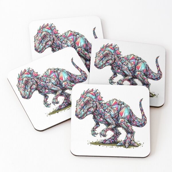 Item preview, Geometric Dinosaur designed and sold by jardraz.
