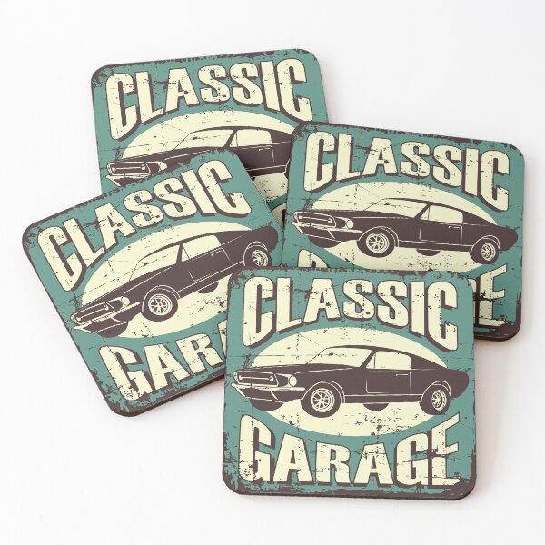 Item preview, Classic Garage Retro Vintage Car Tin Signs - Design 2 designed and sold by Mterry1202.