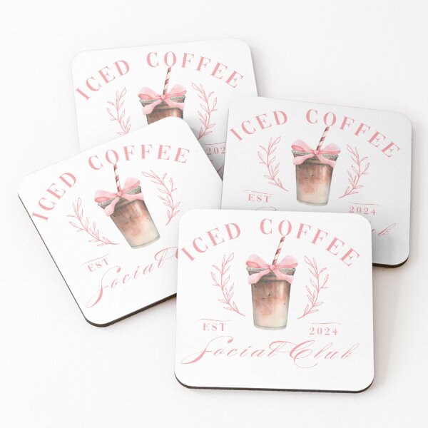 Item preview, Iced Coffee Social Club Coquette design designed and sold by RahniNM.