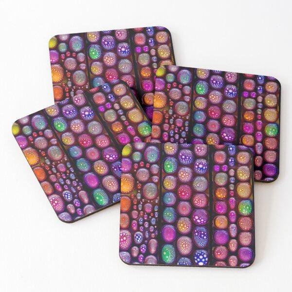 Item preview, Luminous Multicolored Abstract Glossy Pattern designed and sold by bubblegoth.
