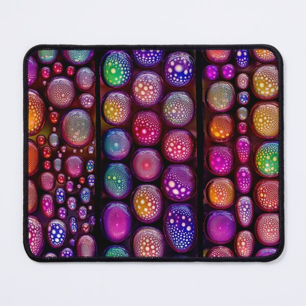Item preview, Luminous Multicolored Abstract Glossy Pattern designed and sold by bubblegoth.