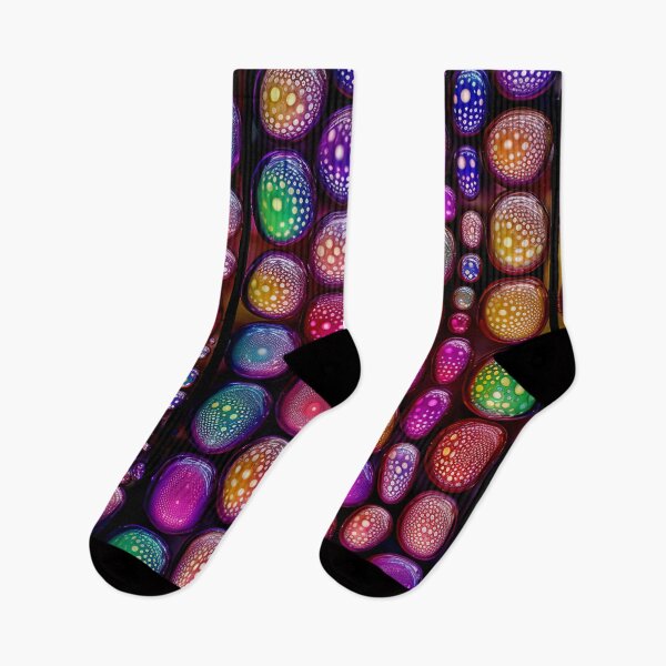 Item preview, Luminous Multicolored Abstract Glossy Pattern designed and sold by bubblegoth.