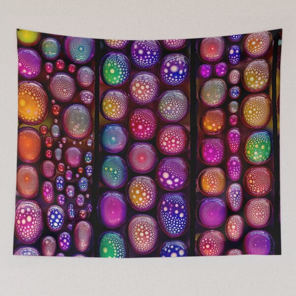 Item preview, Luminous Multicolored Abstract Glossy Pattern designed and sold by bubblegoth.