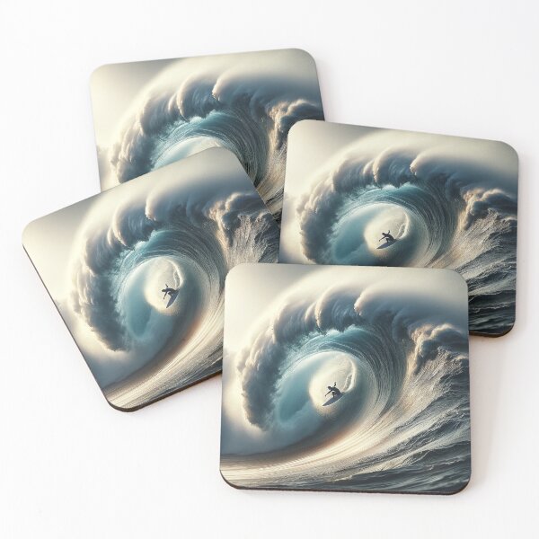 Item preview, Epic Ocean Odyssey - Majestic Wave Surfing Triumph designed and sold by Tsurfinculture.