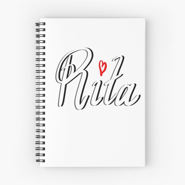 Item preview, Rita popular girls first name in white. Personalized personalised customised name Rita designed and sold by Artonmytee.