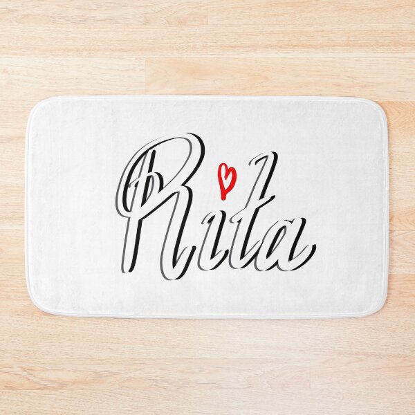 Item preview, Rita popular girls first name in white. Personalized personalised customised name Rita designed and sold by Artonmytee.