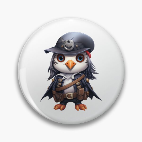 Item preview, Kawaii Penguin Pirate designed and sold by KawaiiArtStyle.