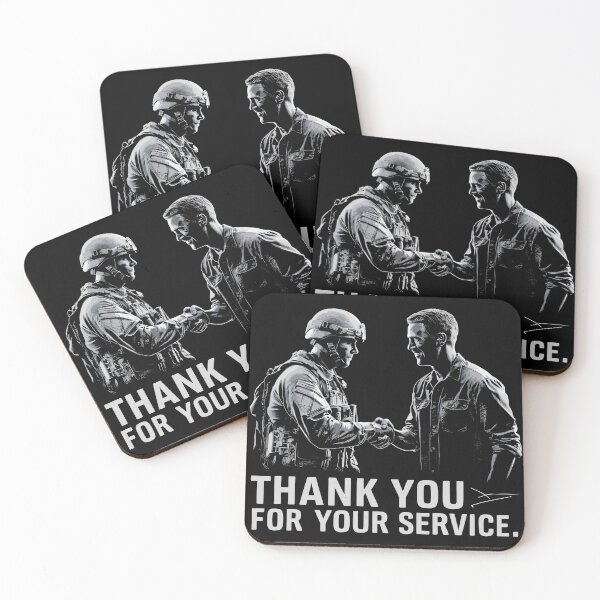 Item preview, Thank You For Your Service Armed Forces Day Celebration Memorial Day USA Veterans Day designed and sold by Quirky Shirts.