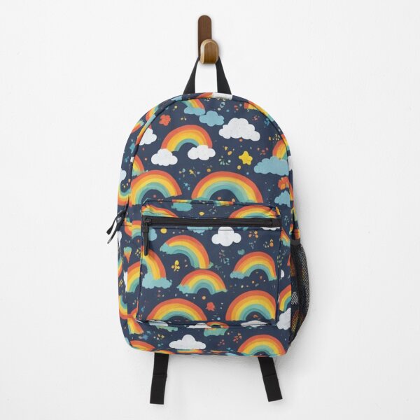 Item preview, "Rainbow Rhapsody" Repeated Rainbow Pattern designed and sold by Generic RedHead Designs.