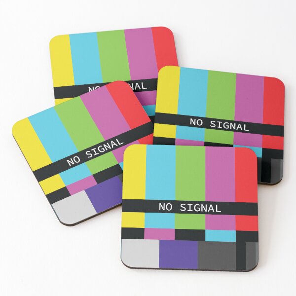 Item preview, TV Color Bars (No Signal) designed and sold by matthewschalo.