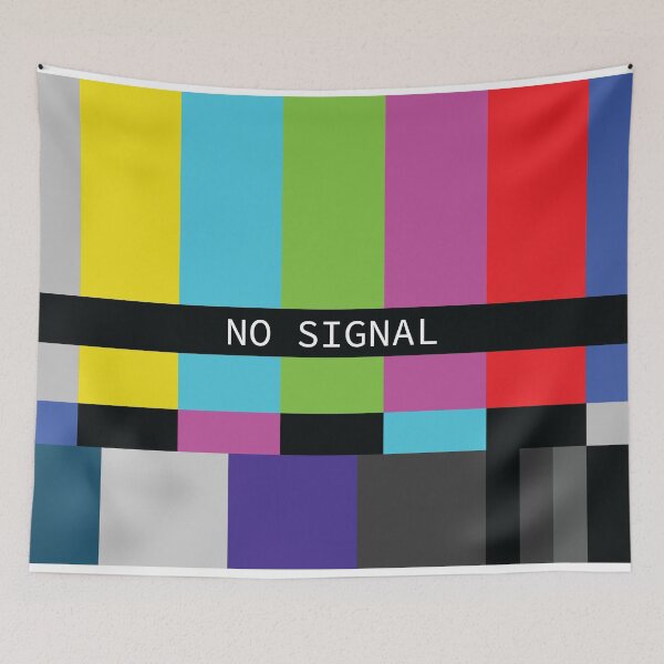 Item preview, TV Color Bars (No Signal) designed and sold by matthewschalo.
