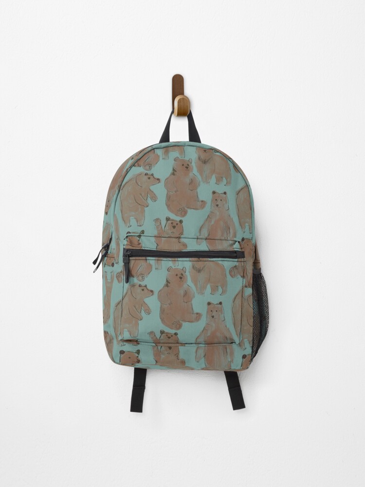 Thumbnail 1 of 3, Backpack, bear pattern designed and sold by guilhernunes.