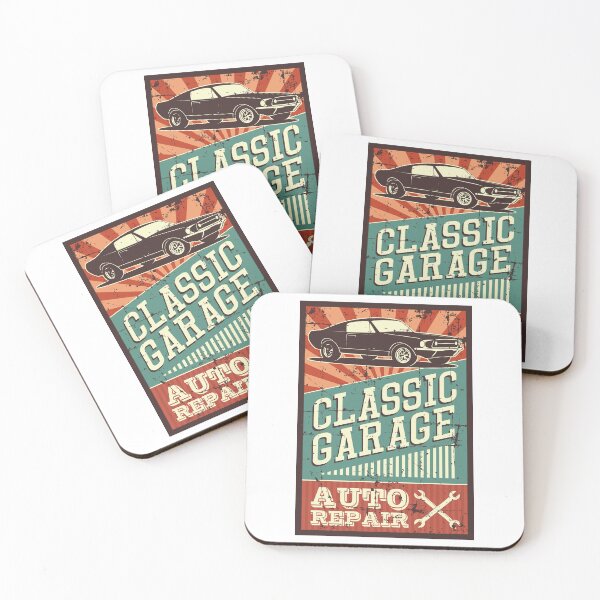 Item preview, Classic Garage Retro Vintage Car Tin Signs - Design 5 designed and sold by Mterry1202.