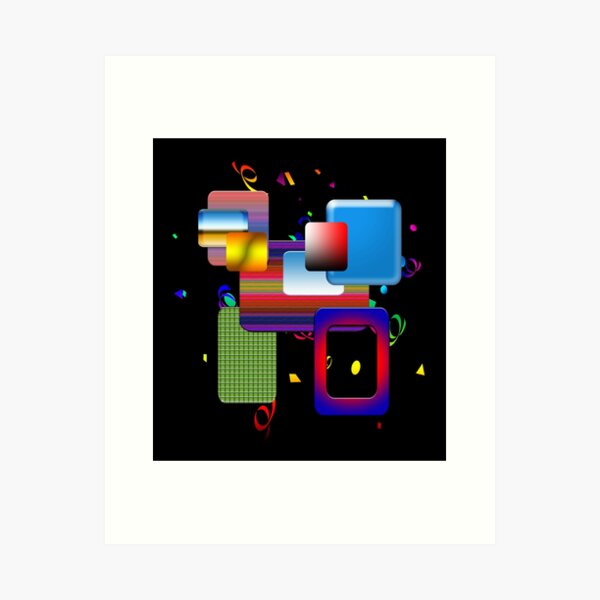 Vista previa del artículo con la obra «Squared Minds have Fun Too», diseñado y vendido por mavicfe.