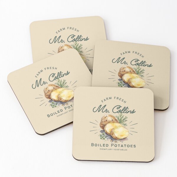 Item preview, Mr. Collins Boiled Potatoes designed and sold by Persephone & Co..