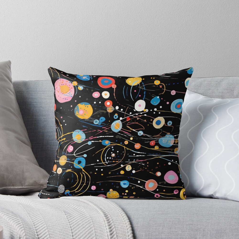Item preview, Throw Pillow designed and sold by bubblegoth.