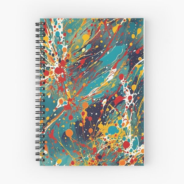 Item preview, Abstract Colorful Paint Splatter Pattern designed and sold by calibrit.