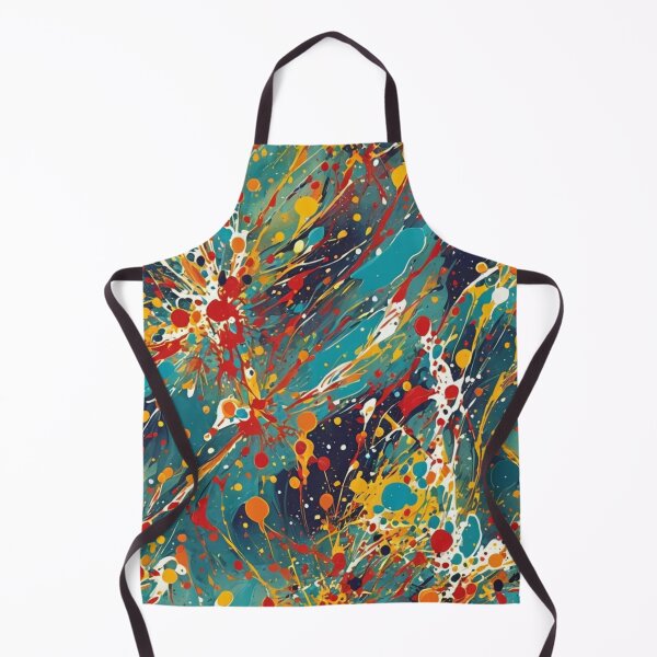 Item preview, Abstract Colorful Paint Splatter Pattern designed and sold by calibrit.