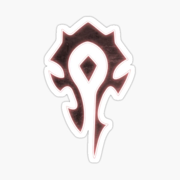 Vista previa del artículo con la obra «7614  Escudo de la Horda del juego World of Warcraft -WoW-», diseñado y vendido por Magic3D.