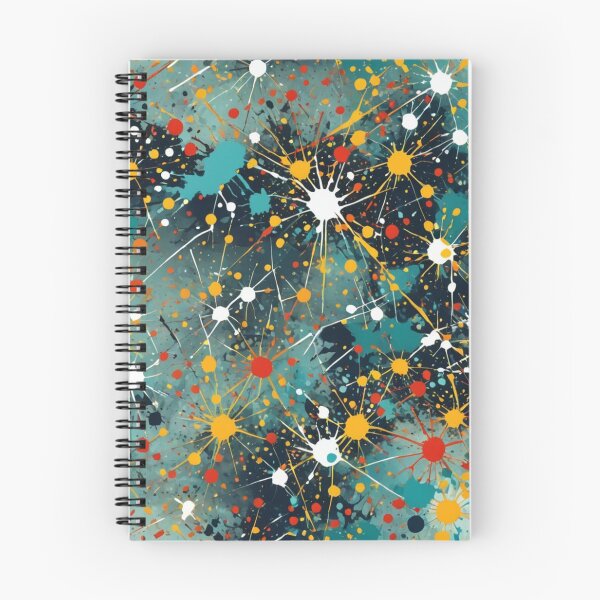 Item preview, Abstract Colorful Paint Ball Splatter Pattern designed and sold by calibrit.