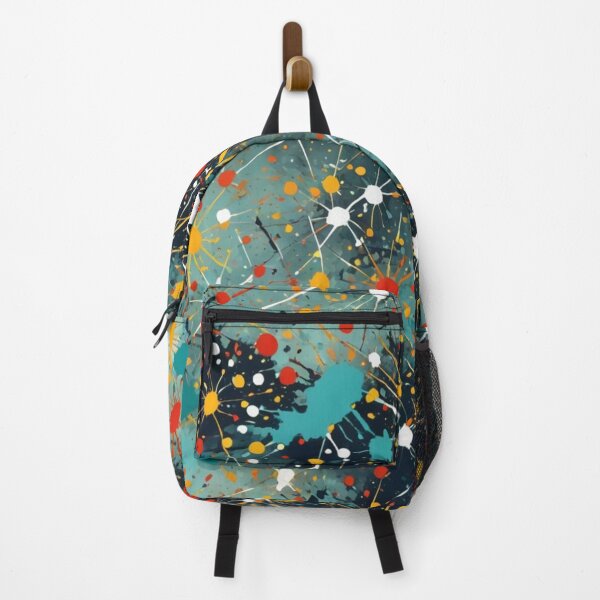 Item preview, Abstract Colorful Paint Ball Splatter Pattern designed and sold by calibrit.