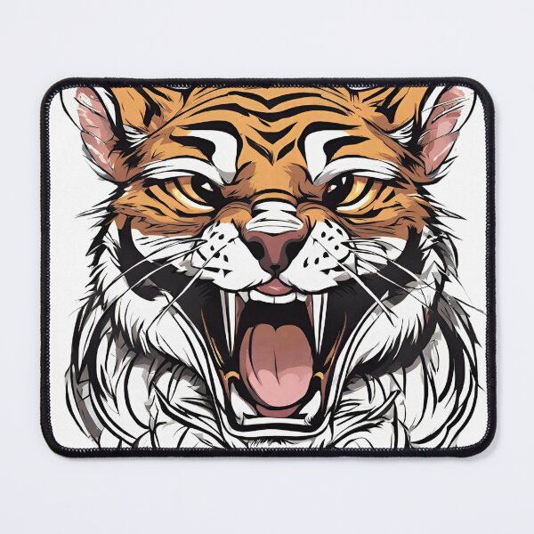 Item preview, Bengal tiger comic designed and sold by Yeyishop.