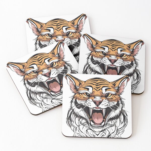 Item preview, Bengal tiger comic designed and sold by Yeyishop.