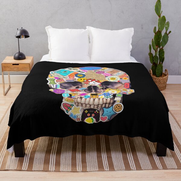 Item preview, skull full of stickers designed and sold by SKULLARTISTRY.