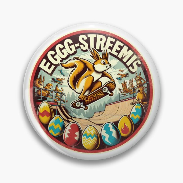 Item preview,  Easter Funny animals squirrel with a skateboard designed and sold by Expressions-Sel.