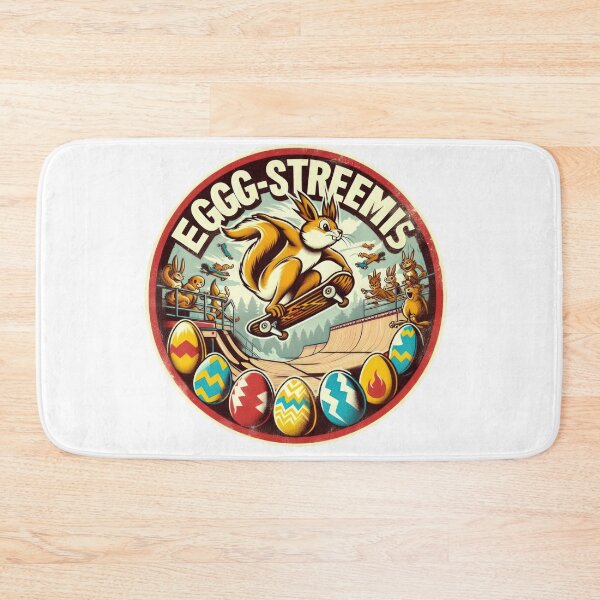 Item preview,  Easter Funny animals squirrel with a skateboard designed and sold by Expressions-Sel.
