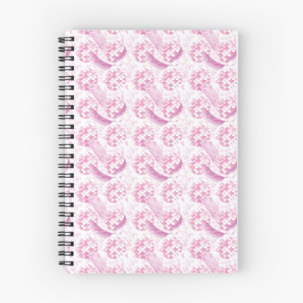 Artikelvorschau, Abstrakter Modedruck mit rosa Federn entworfen und verkauft von pascalledesign.