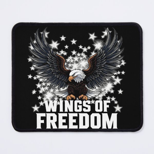 Item preview, Wings Of Freedom Armed Forces Day Celebration Memorial Day USA Veteran's Day designed and sold by Quirky Shirts.