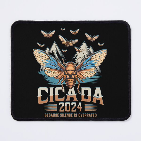 Item preview, CICADA 2024 BECAUSE SILENCE IS OVERRATED designed and sold by justyna-s28.