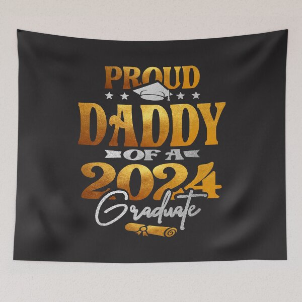 Item preview, Proud Daddy of a 2024 Graduate Class of 2024 Senior  designed and sold by cidolopez.