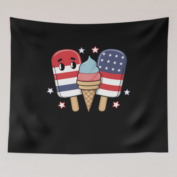 Item preview, 4th Of July Popsicle Toddler Patriotic Popsicle kids Boys designed and sold by clothesy7.