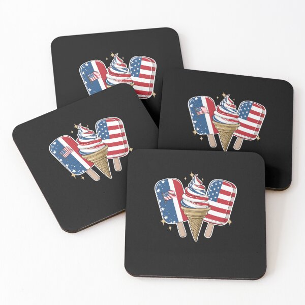 Aperçu de l'œuvre Restez cool Popsicle Women 4 juillet Popsicle Patriotique créée et vendue par clothesy7.