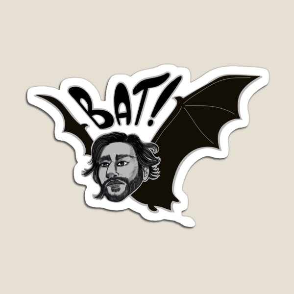 Aperçu de l'œuvre Bat Berry (avec texte) créée et vendue par Tiirabird.