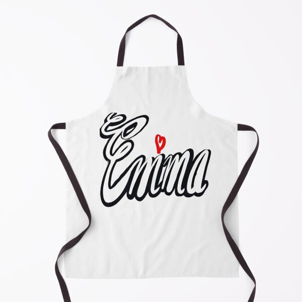 Item preview, Emma popular girls first name in white. Personalized personalised customised name Emma designed and sold by Artonmytee.