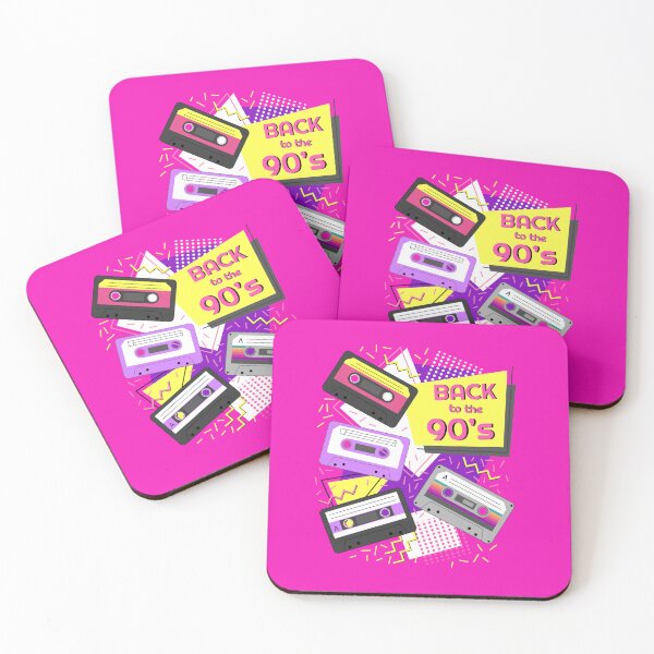 Item preview, Back in the 90s. Print with retro music cassettes designed and sold by Mariana Shymkovych.