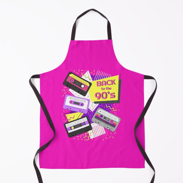 Item preview, Back in the 90s. Print with retro music cassettes designed and sold by Mariana Shymkovych.