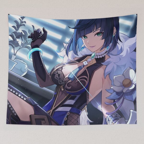 Item preview, Genshin Impact - Yelan Official Birthday Artwork 2024 designed and sold by Krimsy.