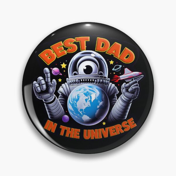Item preview, Galactic Hero Celebrating Best Dad in the Universe designed and sold by SportsT-Shirts.