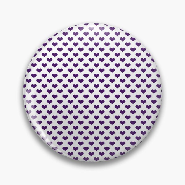 Item preview, Purple Hearts Pattern White Backgound designed and sold by ValeriesGallery.